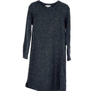 Madewell Curved-Hem Sweater Dress